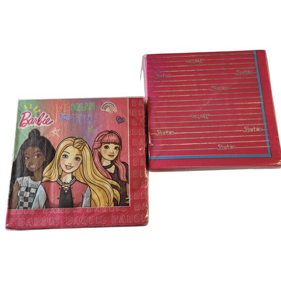 Barbie Party Supply Decorations Banner Balloons Cups Napkins Headbands Huge Lot - Picture 7 of 16